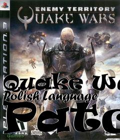 Box art for Quake Wars Polish Language Patch