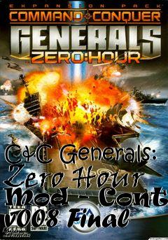 Box art for C&C Generals: Zero Hour Mod - Contra v008 Final