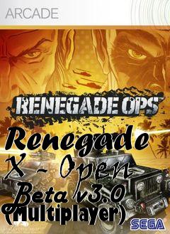 Box art for Renegade X - Open Beta v3.0 (Multiplayer)