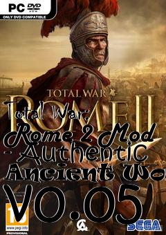 Box art for Total War: Rome 2 Mod - Authentic Ancient World v0.05