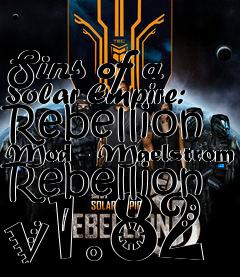 Box art for Sins of a Solar Empire: Rebellion Mod - Maelstrom Rebellion v1.82