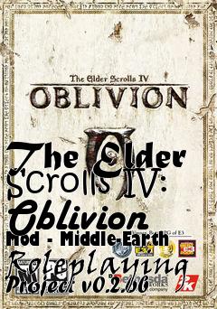 Box art for The Elder Scrolls IV: Oblivion Mod - Middle-Earth Roleplaying Project v0.2.6b