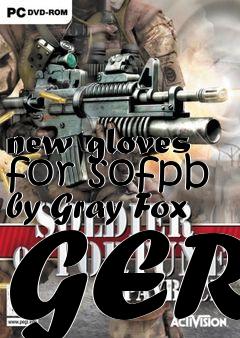 Box art for new gloves for sofpb by Gray Fox GER