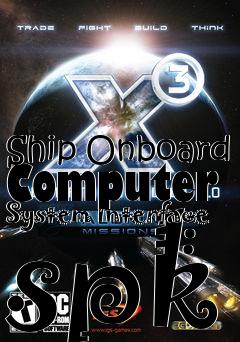 Box art for Ship Onboard Computer System Interface spk
