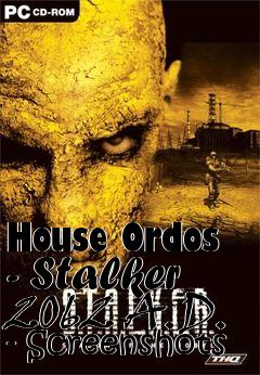 Box art for House Ordos - Stalker 2062 A.D. - Screenshots