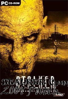 Box art for STALKER Complete 2009 Patch