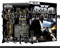 Box art for A.C.E. Advanced Combat Environment - Public Beta!