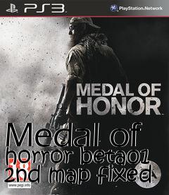 Box art for Medal of horror beta01 2nd map fixed