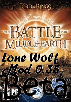 Box art for Lone Wolf Mod 0.35 Beta