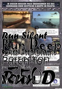 Box art for Run Silent Run Deep - The Campaign Patch for v350