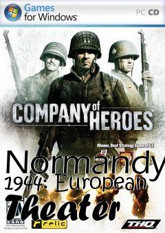 Box art for Normandy 1944: European Theater