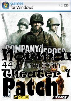 Box art for Normandy 44: European Theater 1.1 Patch
