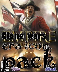Box art for Clone wars era icon pack