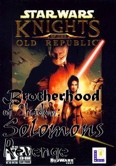 Box art for Brotherhood of Shadow: Solomons Revenge
