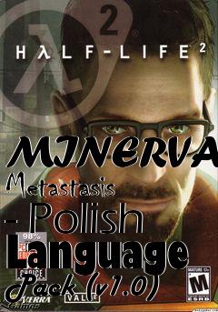 Box art for MINERVA: Metastasis - Polish Language Pack (v1.0)