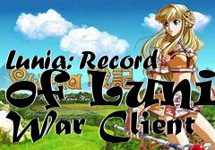 Box art for Lunia: Record of Lunia War Client