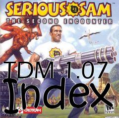 Box art for TDM 1.07 Index
