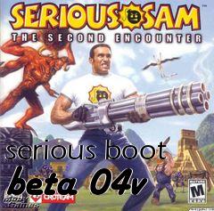 Box art for serious boot beta 04v