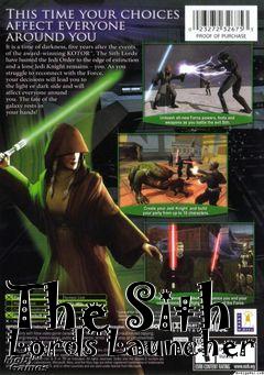 Box art for The Sith Lords Launcher