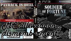 Box art for MC all weapon dismemberment