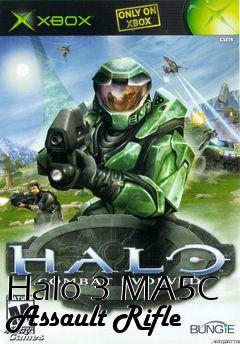 Box art for Halo 3 MA5C Assault Rifle