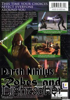 Box art for Darth Nihilus Robes and Lightsaber