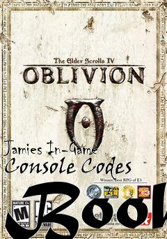 Box art for Jamies In-Game Console Codes Book