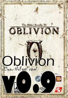 Box art for Oblivion -Elys- NoFastTravel v0.9