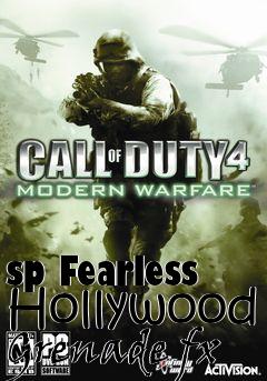 Box art for sp Fearless Hollywood Grenade fx