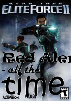 Box art for Red Alert - all the time