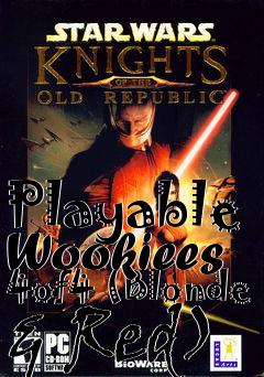 Box art for Playable Wookiees 4of4 (Blonde & Red)