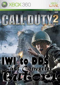 Box art for IWI to DDS Fast Converter Tutorial