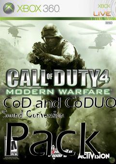 Box art for CoD and CoDUO Sound Conversion Pack