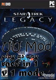 Box art for UU Mod - play as any race in 1 v 1 mode