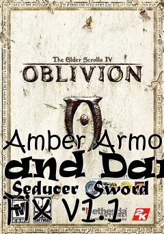 Box art for Amber Armor and Dark Seducer Sword Fix v1.1