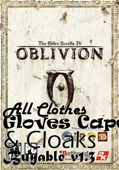 Box art for All Clothes Gloves Capes & Cloaks Buyable v1.3