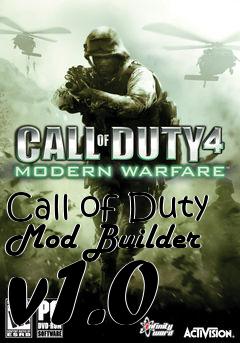 Box art for Call of Duty Mod Builder v1.0