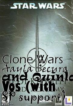 Box art for Clone Wars Aayla Secura and Quinlan Vos (with SP support)