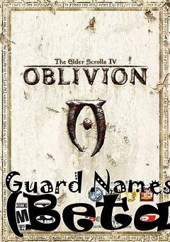 Box art for Guard Names (Beta)