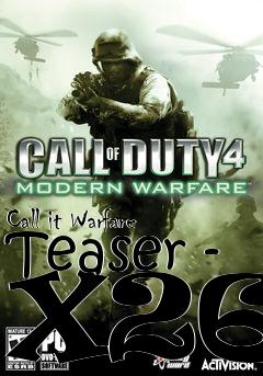 Box art for Call it Warfare Teaser - X264