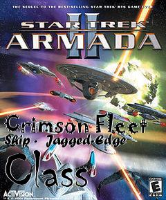 Box art for Crimson Fleet Ship -  Jagged-Edge Class