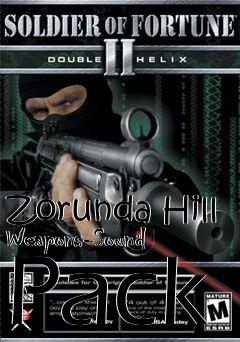 Box art for Zorunda Hill Weapons-Sound Pack