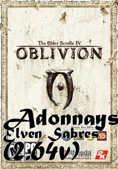 Box art for Adonnays Elven Sabres (2.64v)
