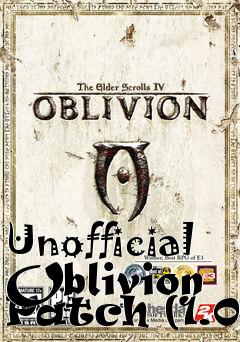 Box art for Unofficial Oblivion Patch (1.0)
