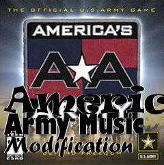 Box art for Americas Army Music Modification