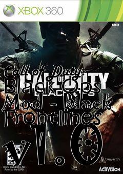 Box art for Call of Duty: Black Ops Mod - Black Frontlines v1.0