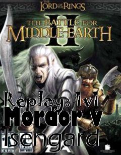 Box art for Replay: 1v1 Mordor v Isengard
