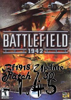 Box art for Bf1918 Update Patch 1.30 - 1.45