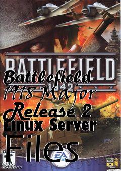 Box art for Battlefield 1918 Major Release 2 Linux Server Files