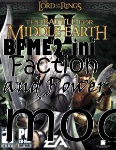Box art for BFME2 ini  Faction and Power mod